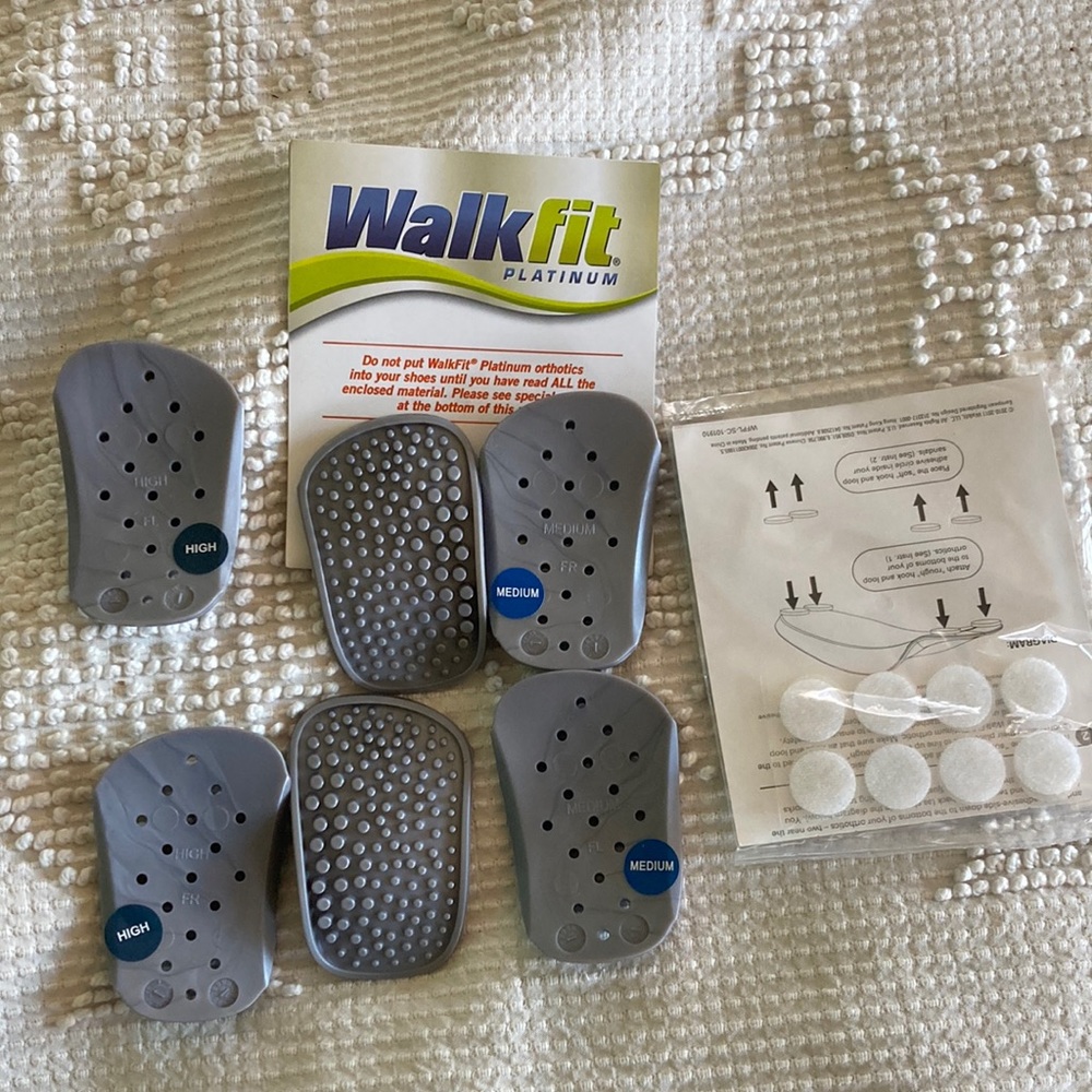 WalkFit Platinum Orthotic inserts